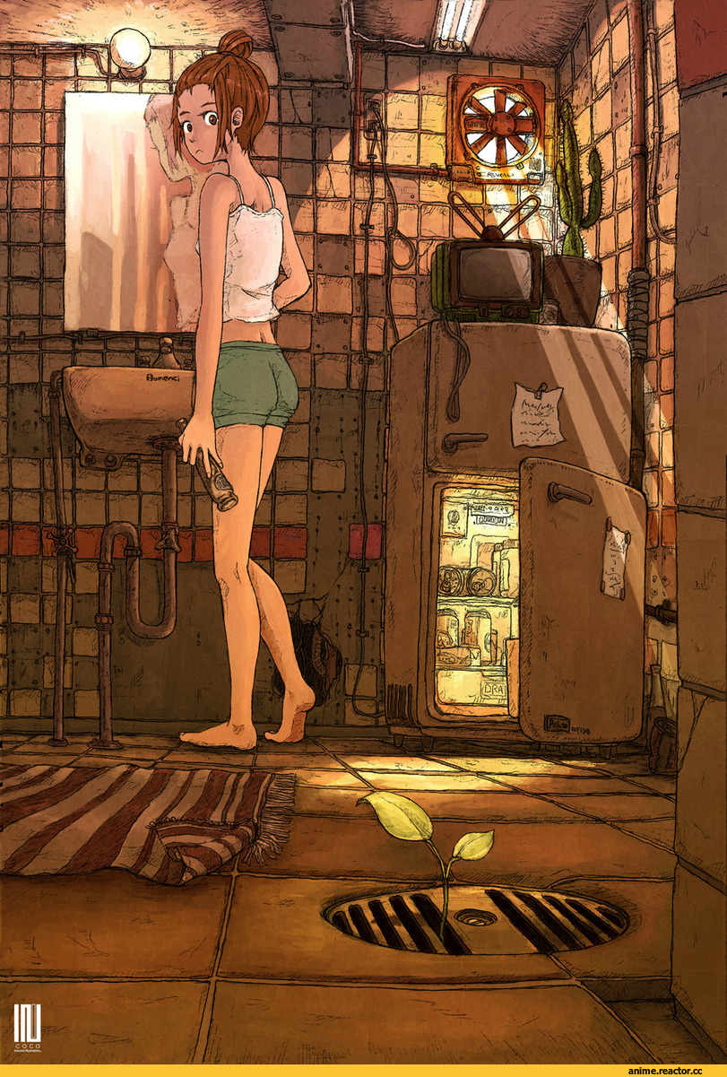 art, inukoko, Anime