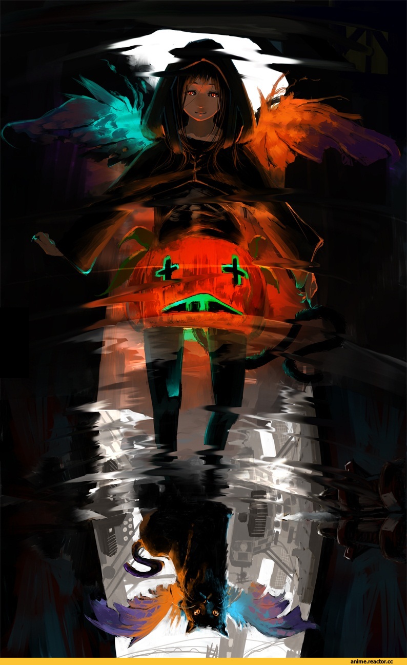 art, длинные картинки, Anime
