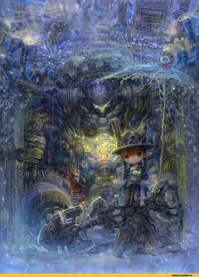 art, tsukushi akihito, Steampunk, Anime