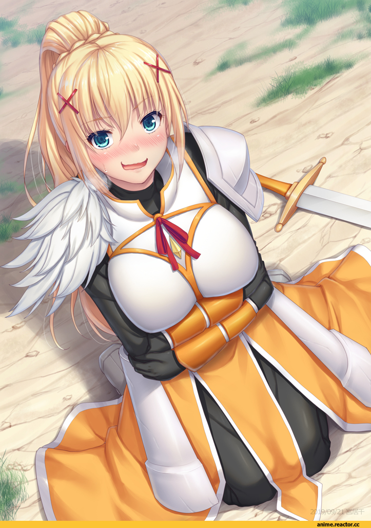 miyai max, Darkness (KonoSuba), KonoSuba, Aqua (KonoSuba), Anime