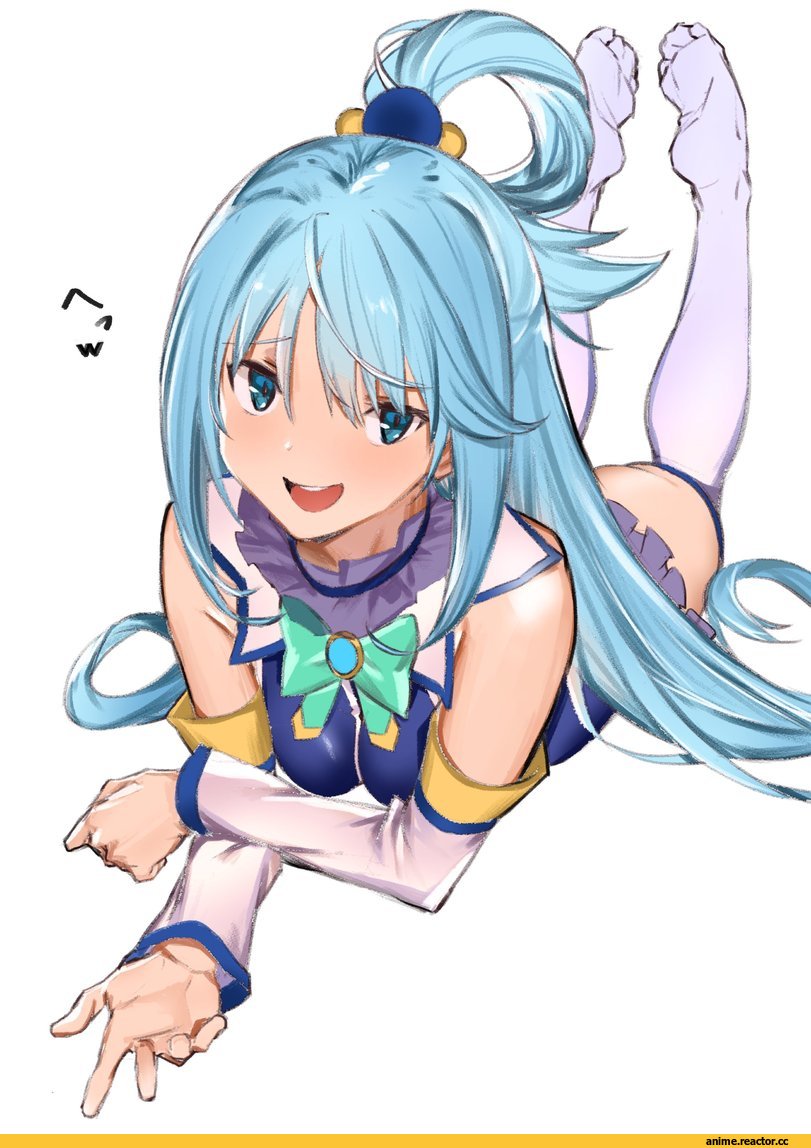 Aqua (KonoSuba), KonoSuba, Anime Art, artist, zikataro, Anime