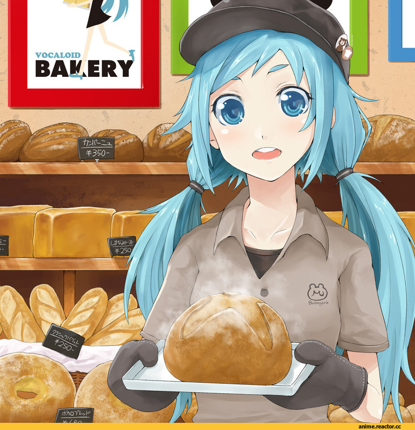 Hatsune Miku, art, Anime