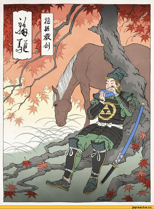 art, geek, Игры, Link, Legend of Zelda, Anime