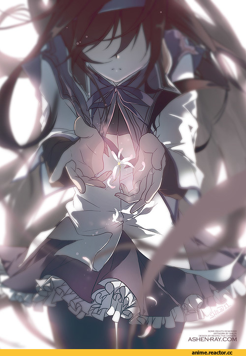 art, Homura Akemi, Mahou Shoujo Madoka Magica, Anime