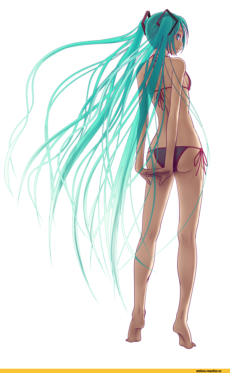 Vocaloid, Hatsune Miku, art, Anime