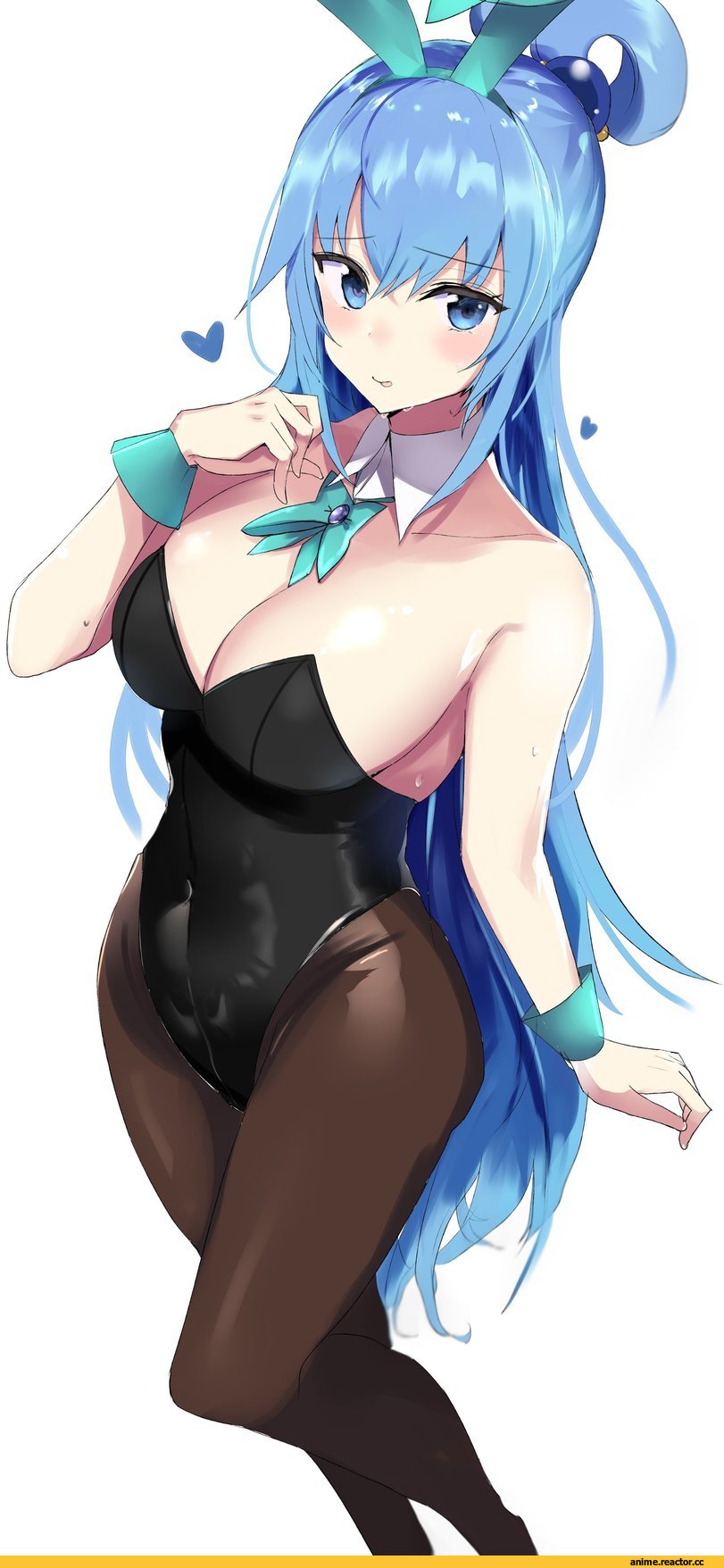 Aqua (KonoSuba), KonoSuba, Usagimimi, Animal Ears, Bunnysuit, Anime Ero, fafas68, Anime