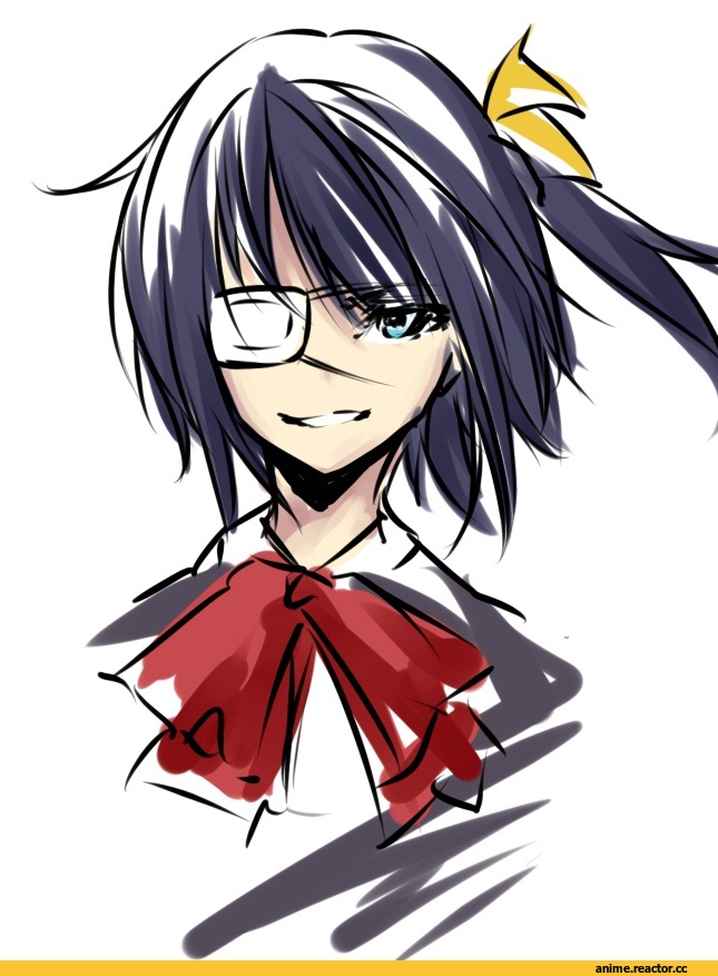 Takanashi Rikka, Huunibyou demo koi ga shitai!, art, Anime