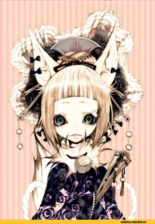art, девушка, нєко, Anime