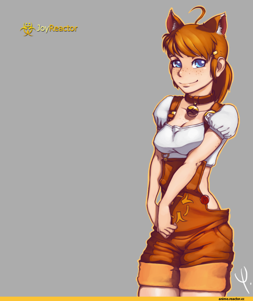 art, joyreactor, fanart, личное, реактор-тян, Anime