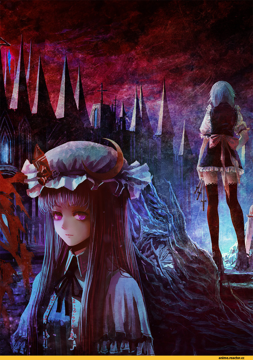 art, Touhou Project, продолжение в комментариях, Anime
