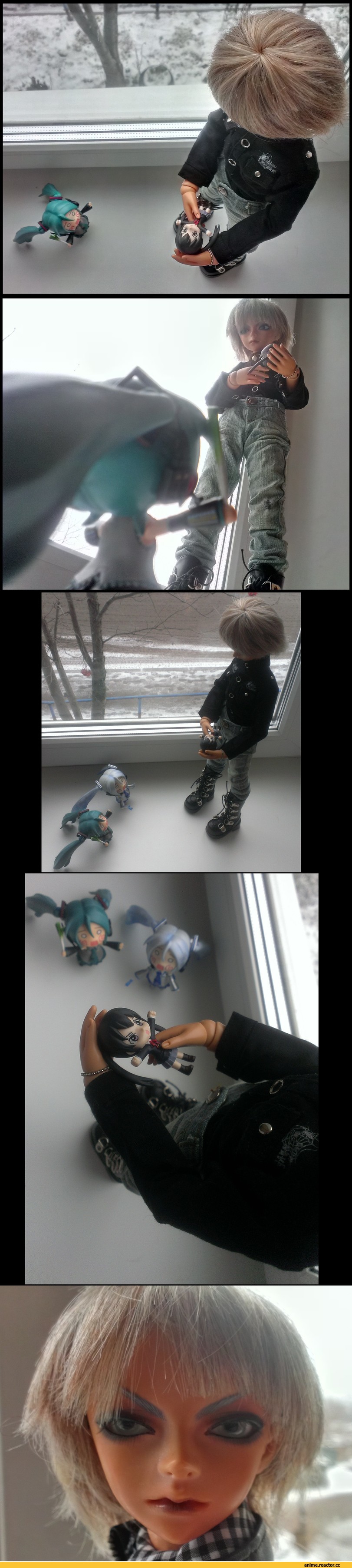 Комиксы, art, story, Хацуне Мику, bjd, Anime