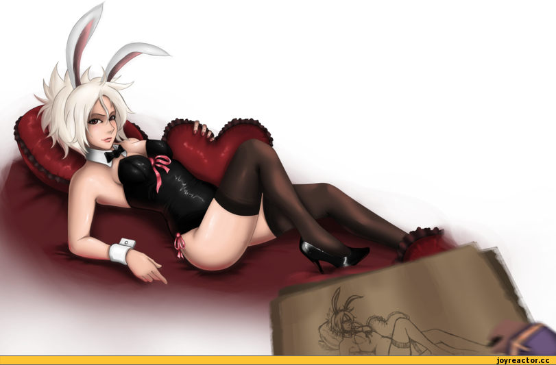 art, 18+, League of Legends, Riven, под катом еще, LoL Ero, Anime