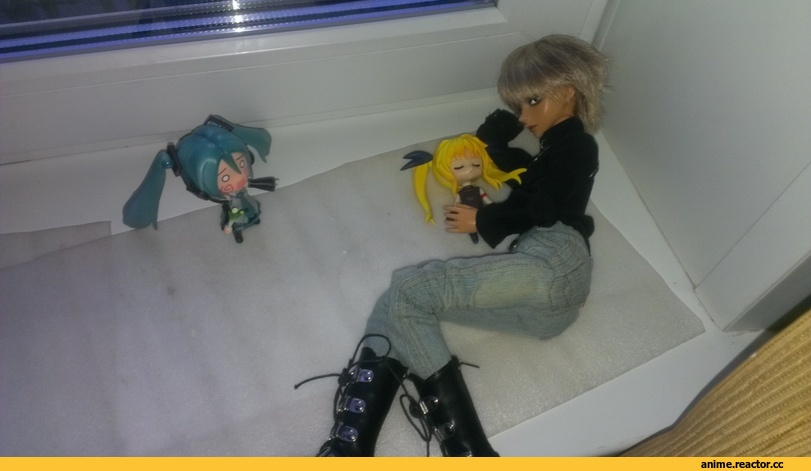 Комиксы, art, story, мику, хацуне, bjd, Anime