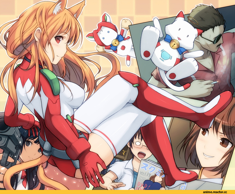 art, Asobi ni iku yo!, eris, Неко, Animal Ears, Kio Kakazu, aoi futaba, Manami Kinjou, Yuichi Miyagi, Anime