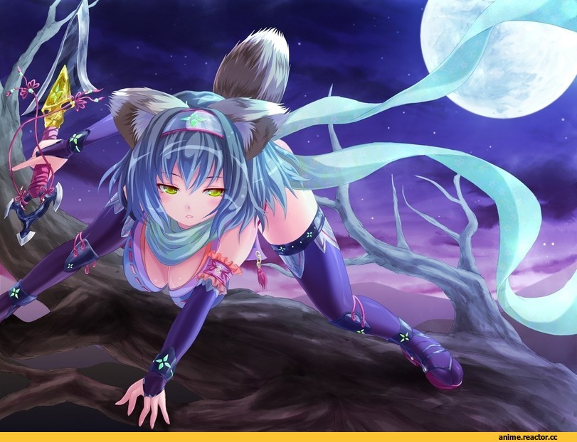 nekomimi, art, Anime