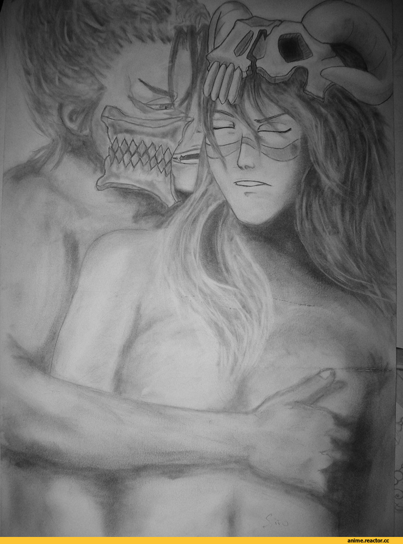 art, рисунки карандашом, рисунки, Anime