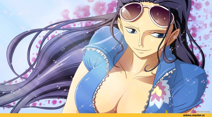 One Piece, Nico Robin, art, Anime