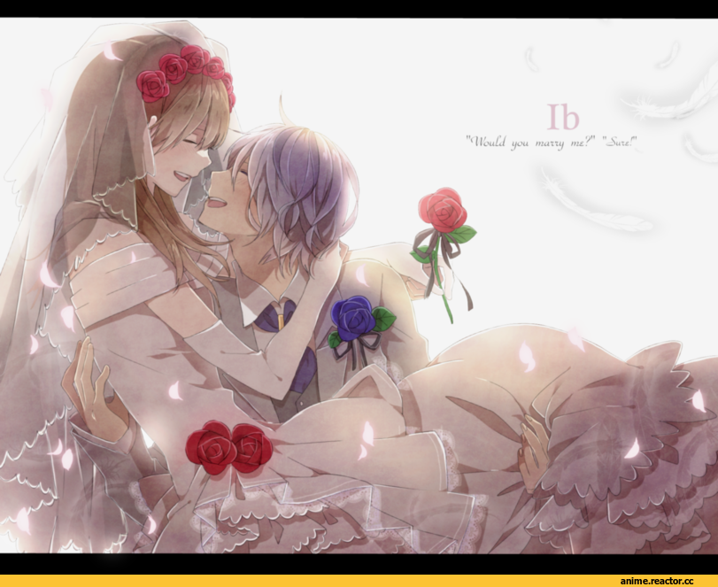 art, game Ib, продолжение в комментах, Anime