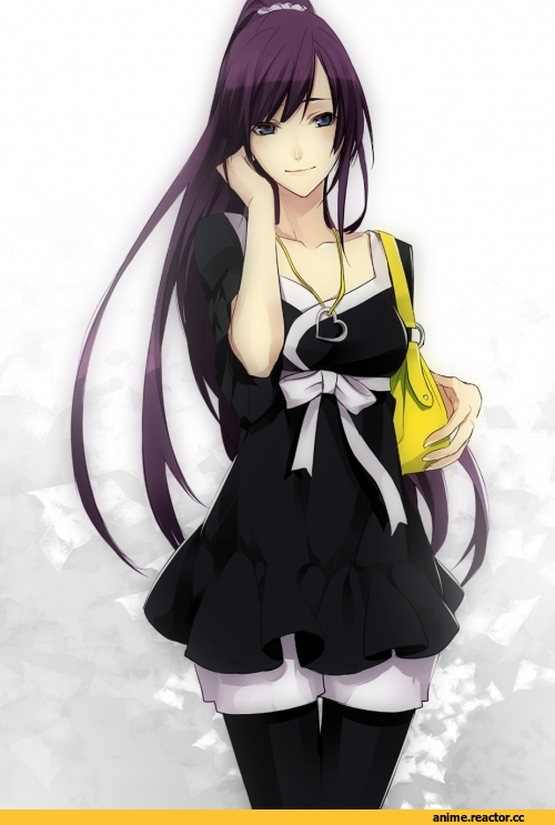 Monogatari (Series), art, Senjougahara Hitagi, песочница, Anime