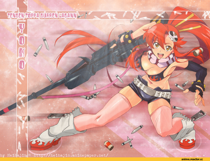 art, Gurren Lagann, Anime