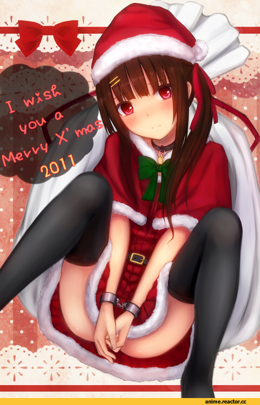 art, рождество, Anime