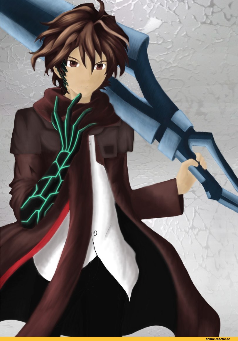 art, Photoshop, Guilty Crown, Shu Ouma, Шю Ома, Ouma Shu, Anime