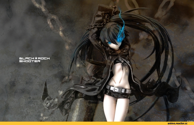 Black Rock Shooter, art, Anime
