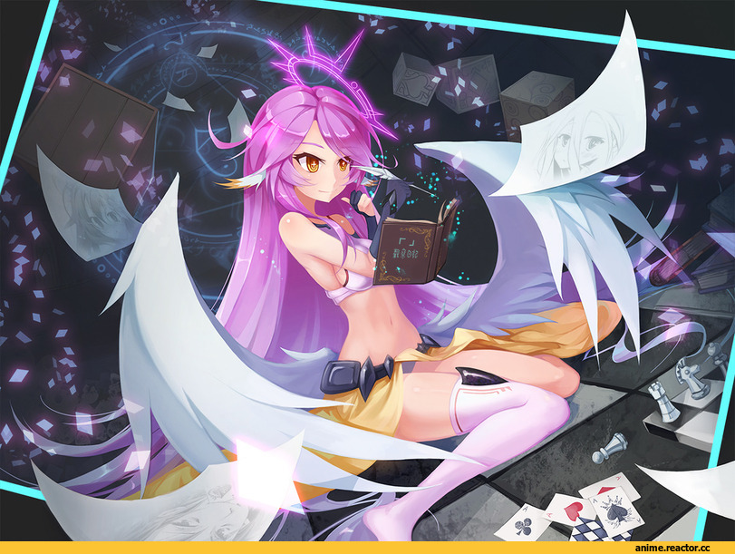 No Game No Life, Jibril, Anime