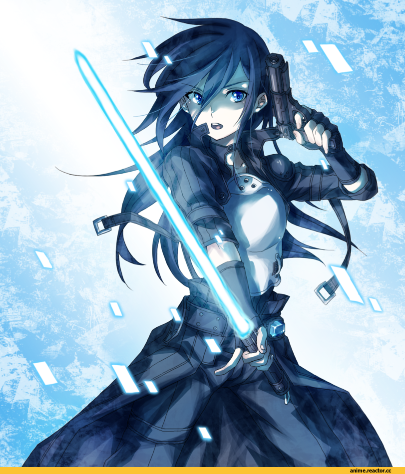 art, Kirito, Gan Gale Online, trap, удалённое, Anime