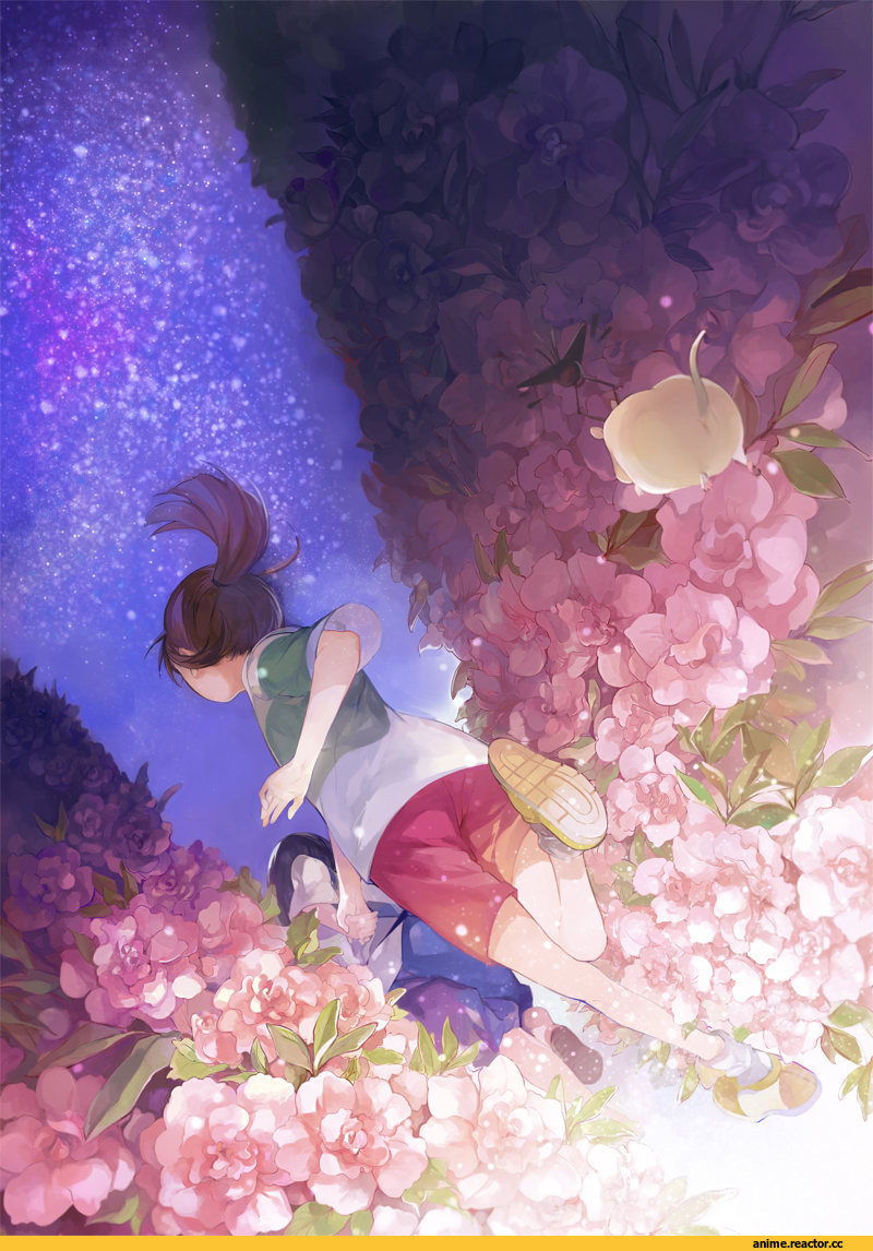 art, Studio Ghibli, ghibli, spirited away, продолжение в комментариях, Anime