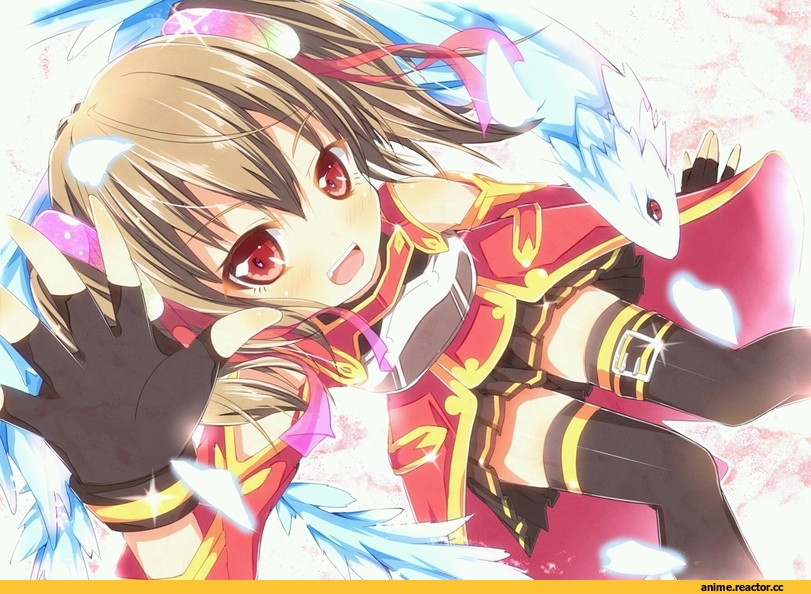 art, Sword Art Online, Silica, Pina, Anime