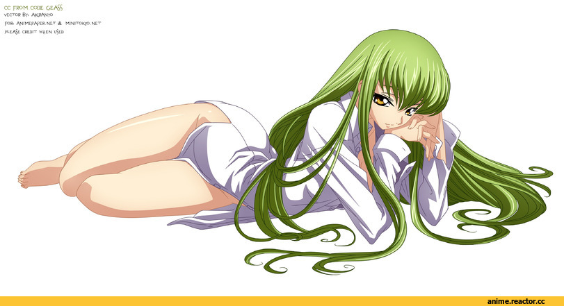 art, akiranyo, сс, CC, Code Geass, Anime