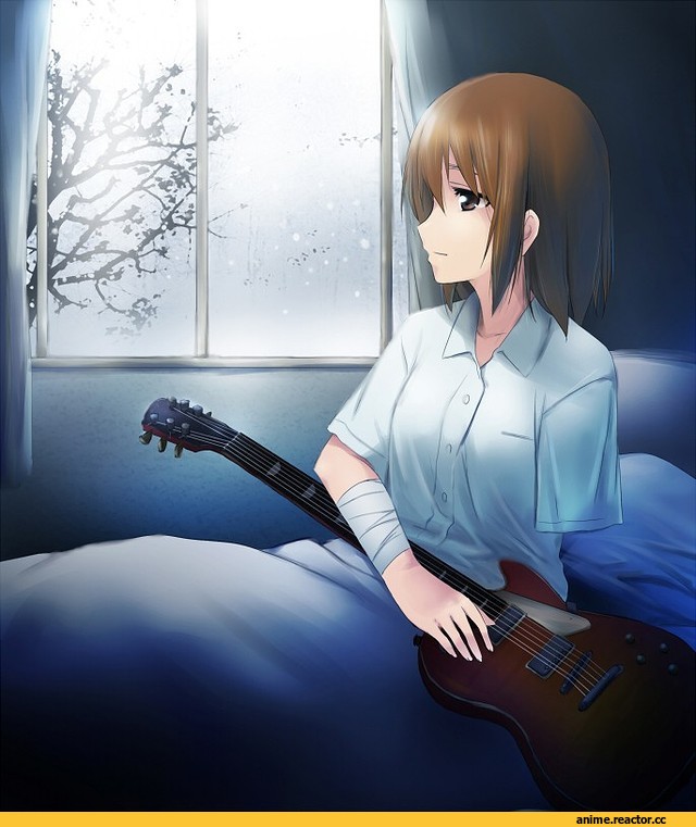 печаль, K-ON!, красивые картинки, art, Anime