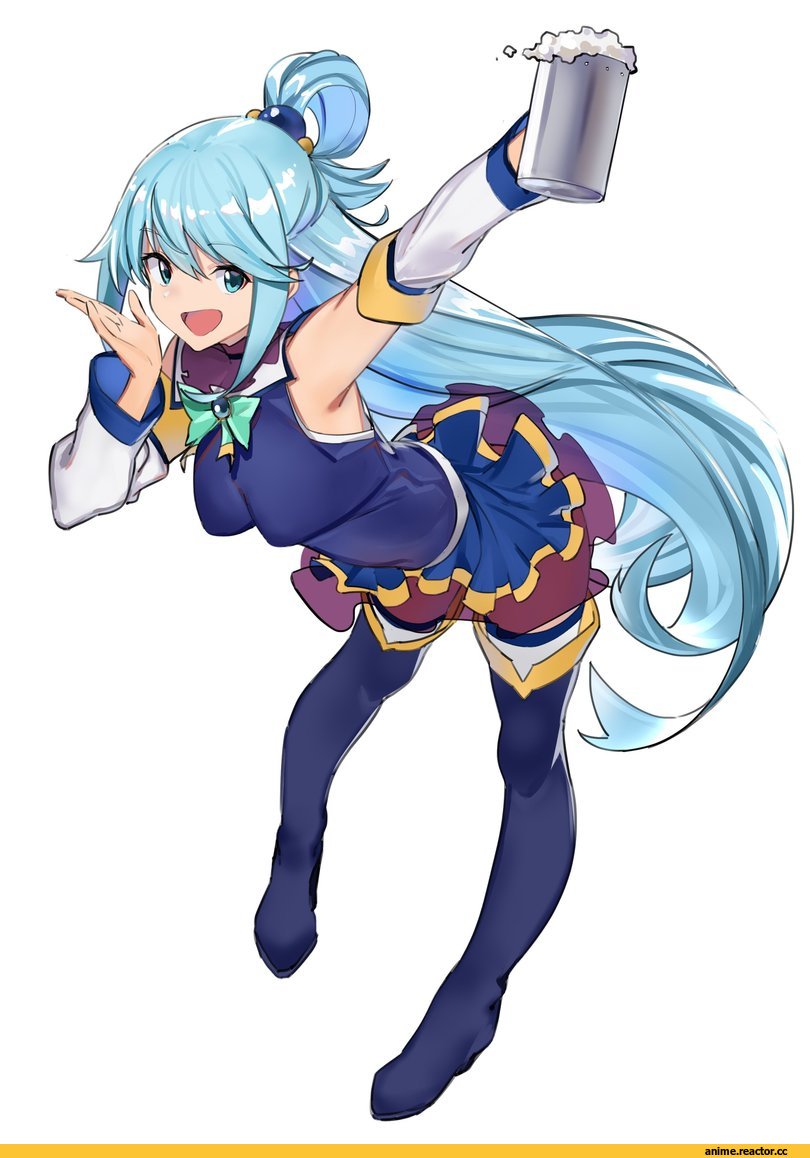 Anime Art, artist, Aqua (KonoSuba), KonoSuba, jikatarou, Anime