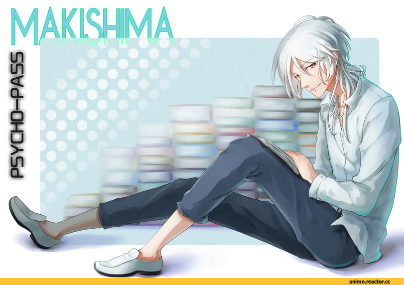 Anime Art, art, красивые картинки, песочница красивых картинок, Psycho-Pass, Makishima Shougo, под катом еще, Anime