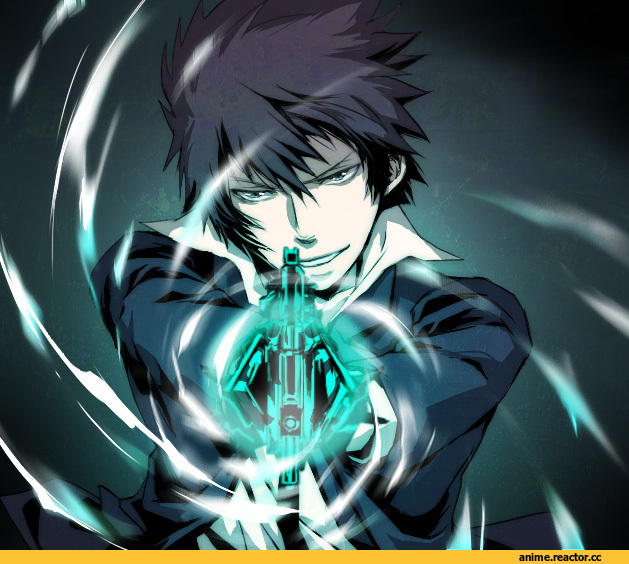 Anime Art, art, красивые картинки, песочница красивых картинок, Psycho-Pass, Kougami Shinya, под катом еще, Anime