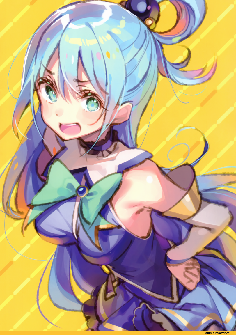 Anime Art, artist, Aqua (KonoSuba), KonoSuba, Dsmile, Anime