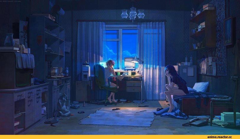 Anime Art, art, красивые картинки, Баян, Anime