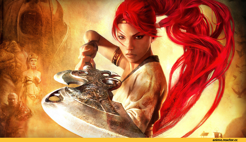 Fantasy, art, красивые картинки, Опасные Няшки, девушка, heavenly sword, Игры, Anime Няши, Anime