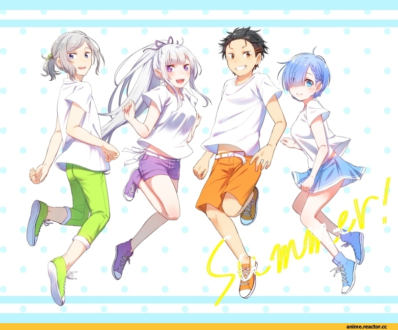 Emilia (re zero), Re Zero Kara Hajimeru Isekai Seikatsu, Aaeru, Anime