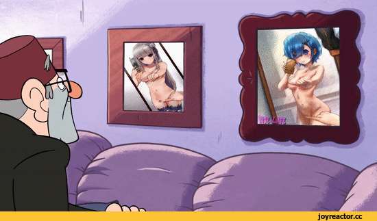 Stanley Pines, GF Персонажи, Rem (re zero), Emilia (re zero), Anime Гифки, GF Гифки, Anime Ero, crossover, one finger selfie challenge, Anime Ero Gifs, Anime, Gravity Falls, фэндомы, Re Zero Kara Hajimeru Isekai Seikatsu