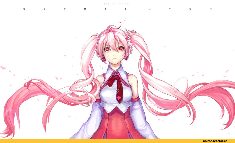 art, красивые картинки, Sakura Miku, Anime