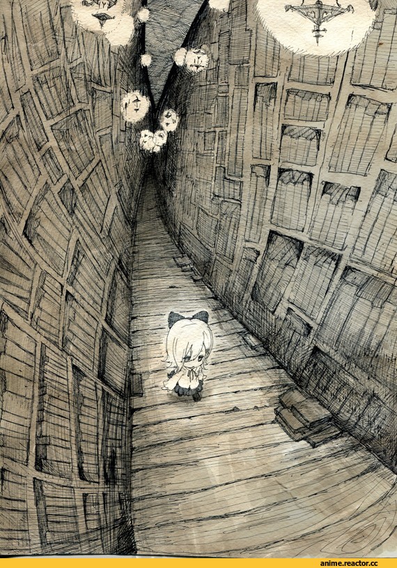 art, красивые картинки, под катом еще, комикс-арт, художник toi (number8), крипота, Anime