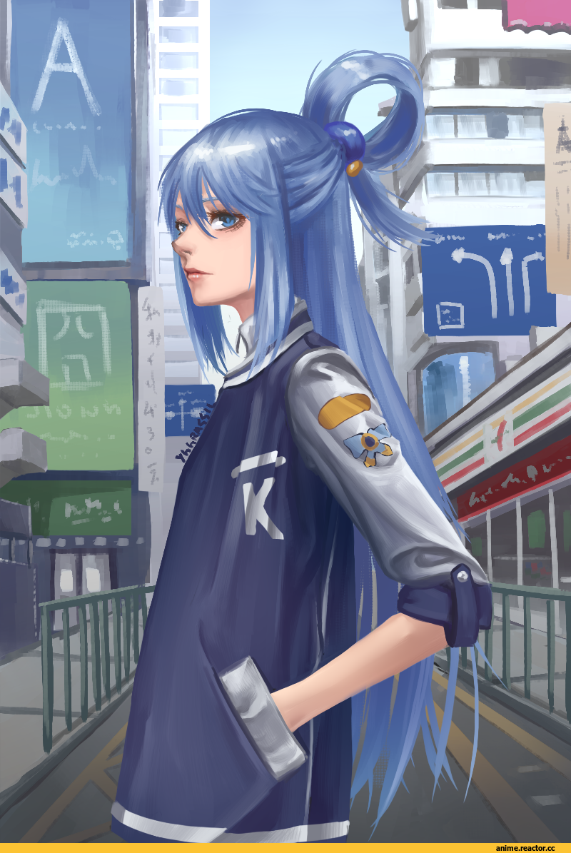 Kono Subarashii Sekai ni Shukufuku wo!, Aqua (KonoSuba), Yggrassil, Anime