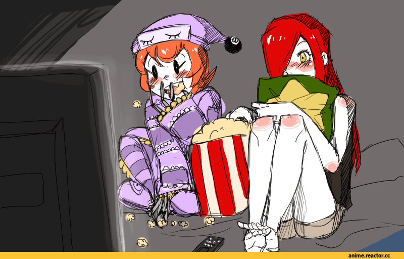 Anime Art, art, красивые картинки, Skullgirls, Anime