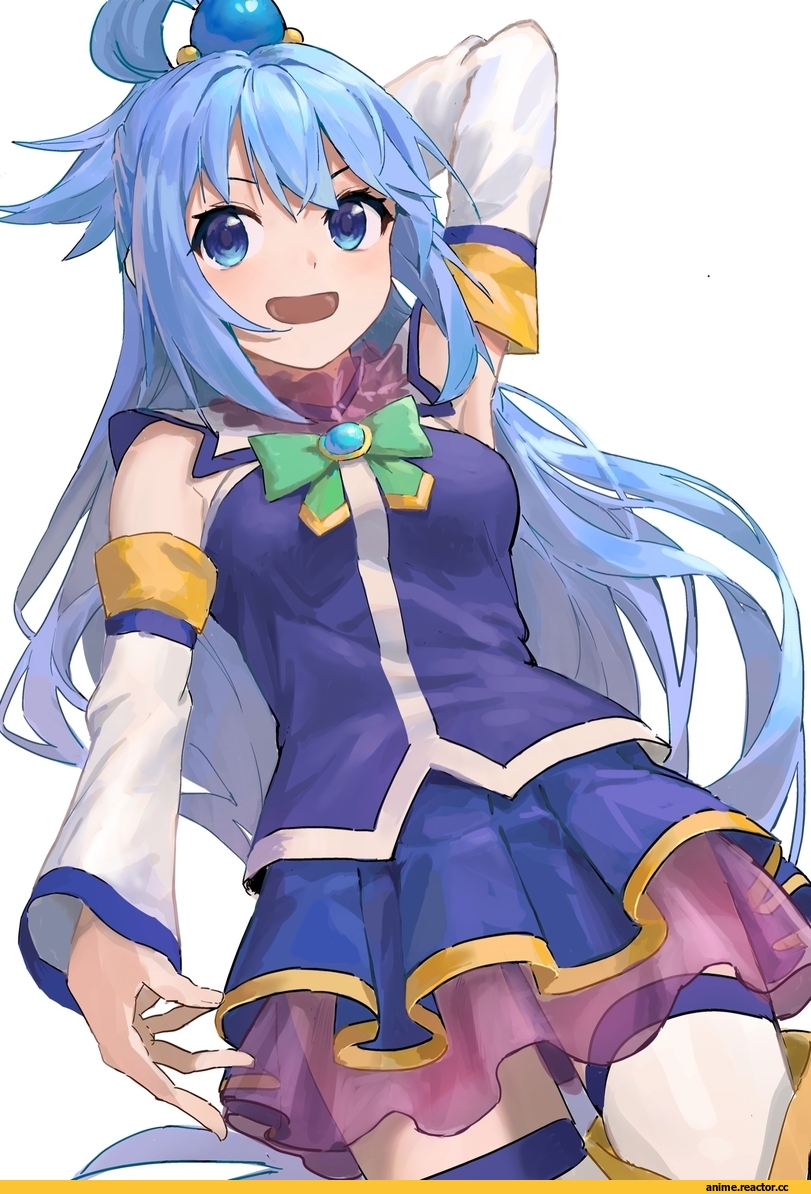 Anime Art, artist, Aqua (KonoSuba), KonoSuba, suketoudara (artist), Anime
