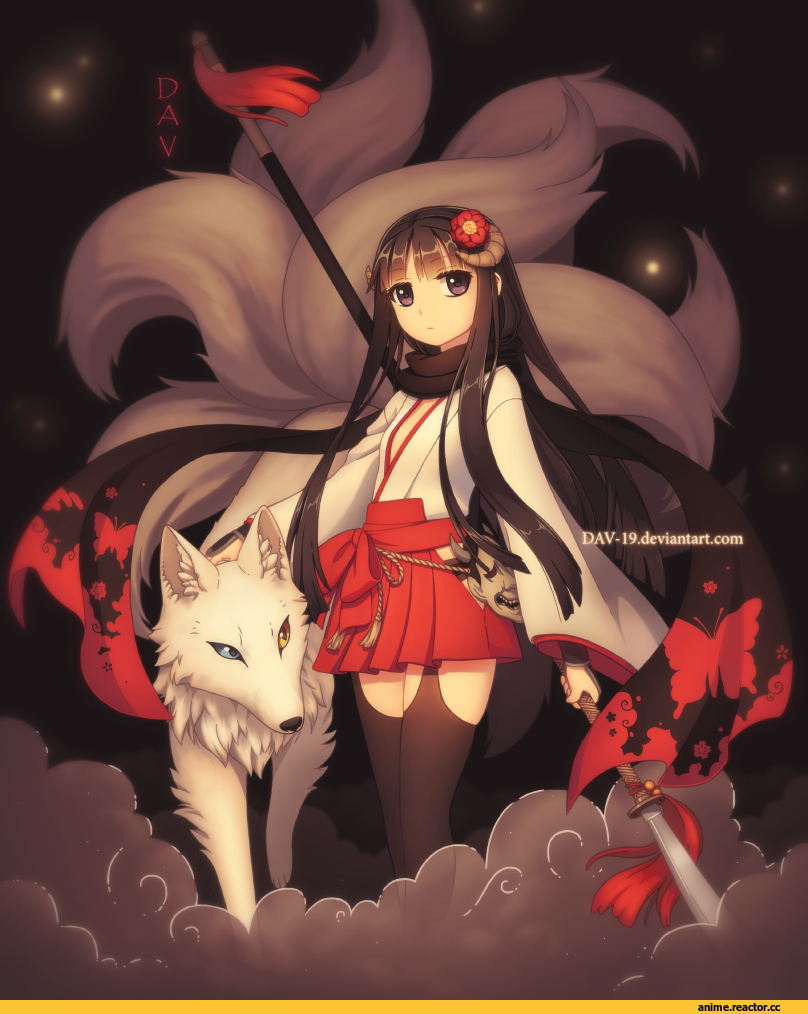 Anime Art, art, красивые картинки, inu x boku ss, Anime