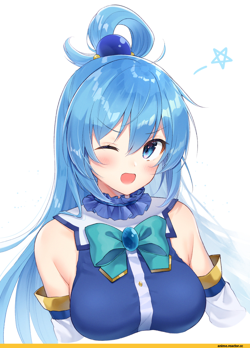 Anime Art, artist, Aqua (KonoSuba), KonoSuba, gyozanuko, Anime