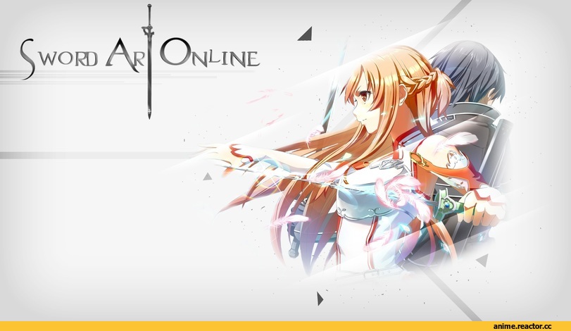 art, красивые картинки, Sword Art Online, Kirito, Asuna, Anime