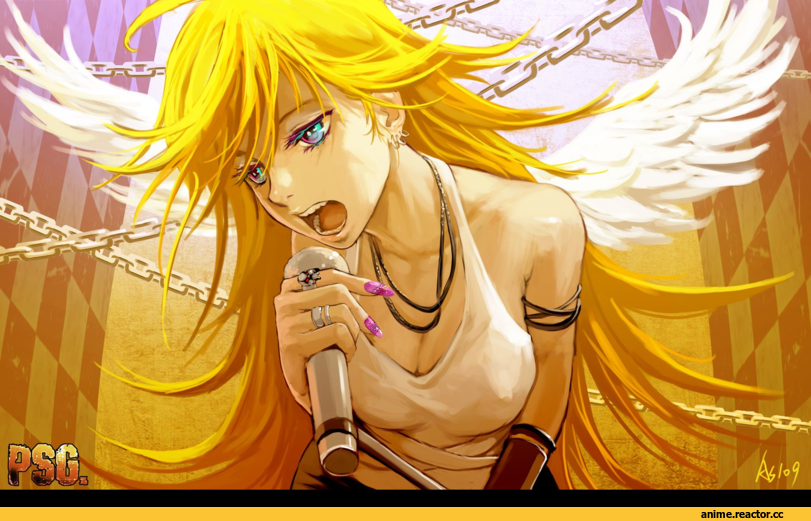 Panty & Stocking, art, красивые картинки, Anime